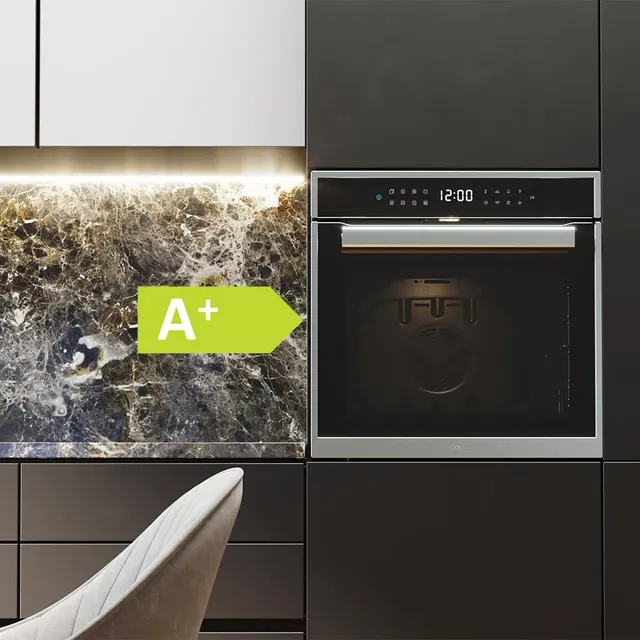 Cecotec Forno incasso P506000 Forno da Incasso Pirolitico 81L Bolero Hexa Glass Black A+. 11 Funzion