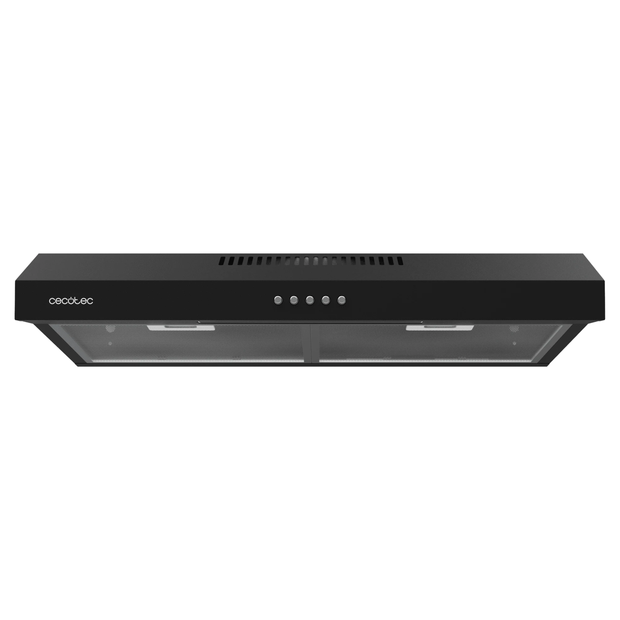 Cecotec Cappa cucina downdraft 220m3 Cappa aspirante 60 cm di larghezza Bolero Flux CM 602200 Black B. Potenza di aspirazione /h, motore 70W, basso consumo, controllo meccanico, 3 livelli di potenz