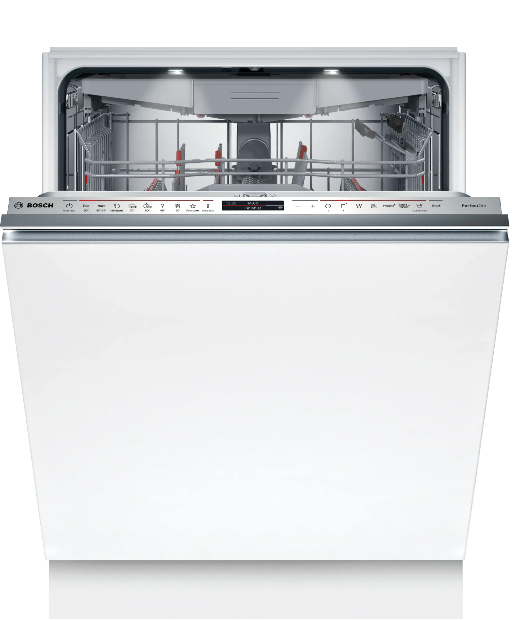 Bosch Lavastoviglie incasso compatta SMV8YCX02E Serie 8, Lavastoviglie da incasso a scomparsa totale, PerfectDry, Home Connect, Extra Clean Zone, EfficientDry, 60 cm