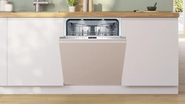 Bosch Lavastoviglie incasso compatta SMV8YCX02E Serie 8, Lavastoviglie da incasso a scomparsa totale