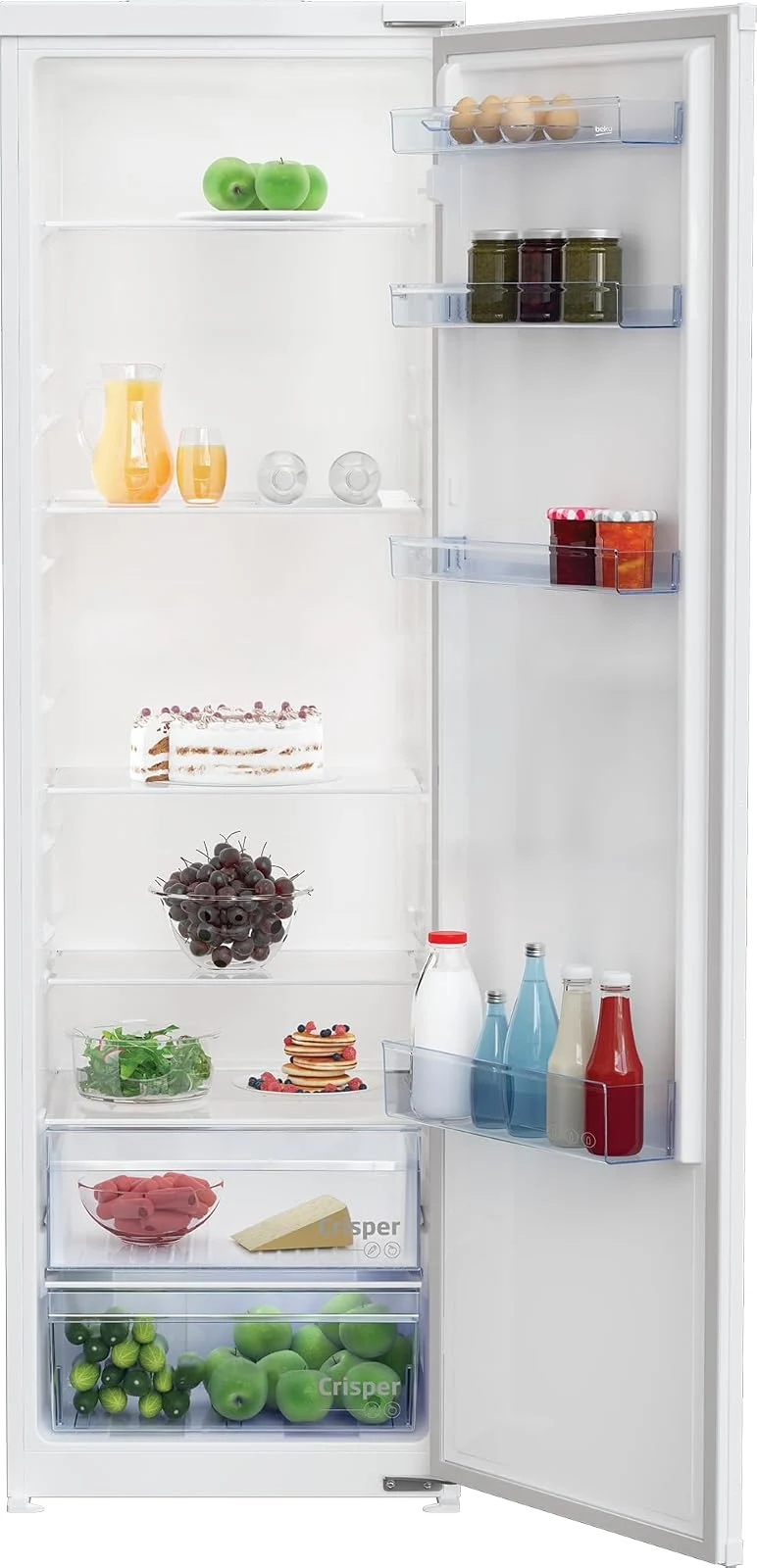 Beko Frigorifero incasso monoporta BSSA315K4SN Réfrigérateur monoporte intégrable - 309L - Blanc