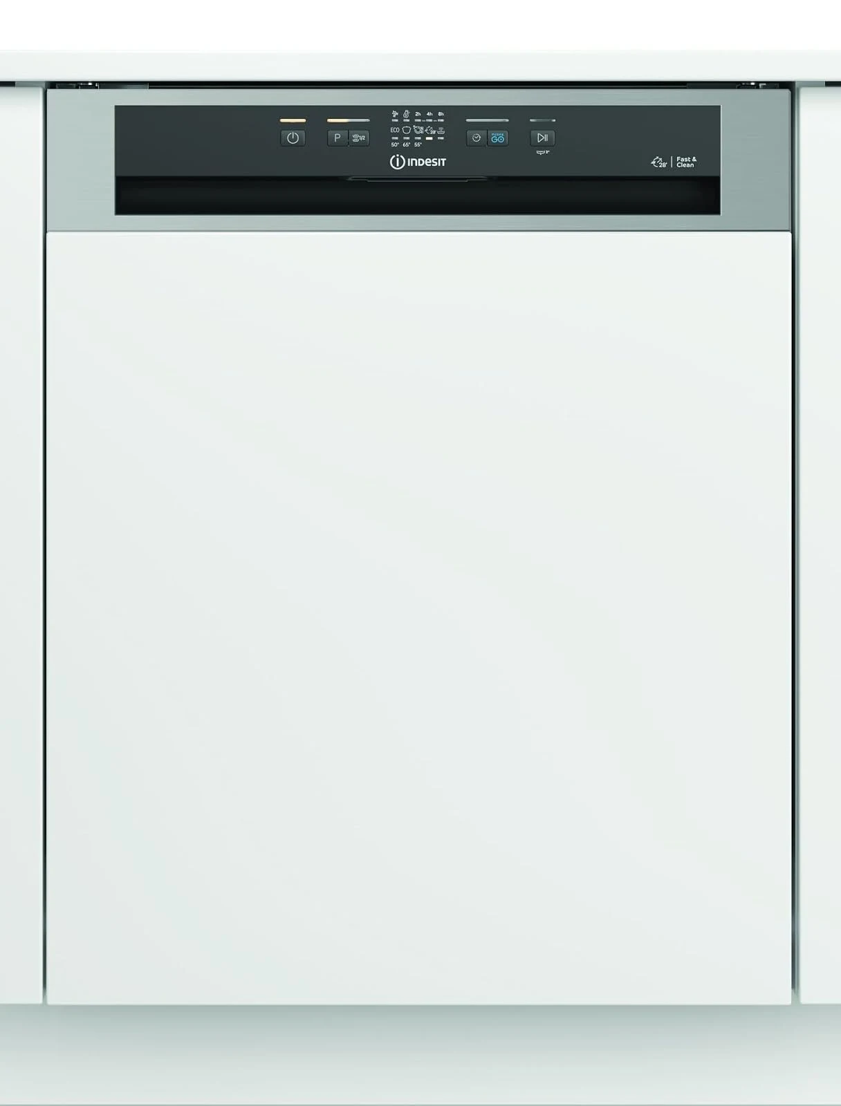 Indesit Lavastoviglie integrata totale I3B L634 X LAVASTOVIGLIE 2024 SEMI INCASSO NO PANNELLO SCOMPARSA PARZIALE 14 COPERTI CLASSE D INOX