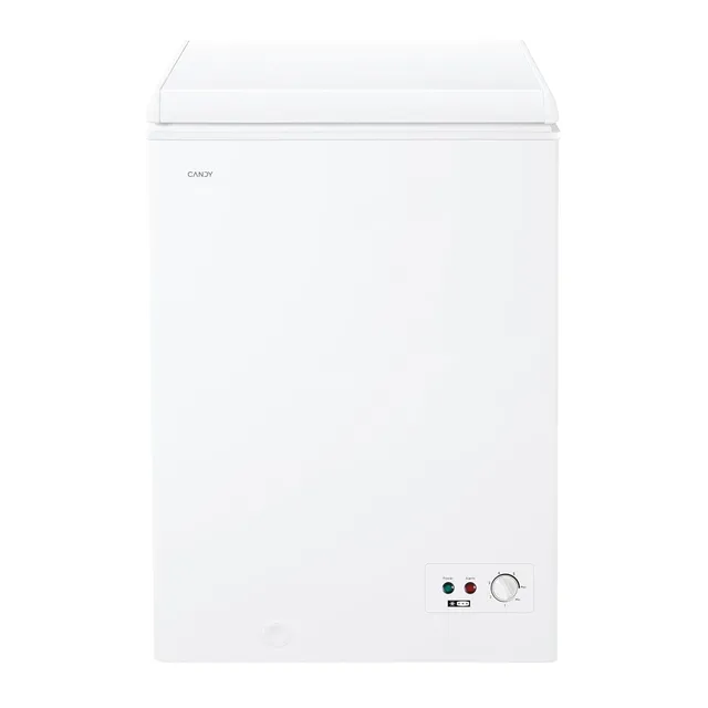 Candy Congelatore CCHH 100E Artico, , Congelatore a pozzetto, Libera Installazione, 97 Litri, 39/C dB, Funzione Artico, Connesso, Bianco, AxLxP 84,5x54,5x49 cm [Classe di efficienza energe