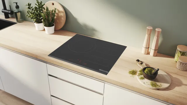 Bosch Piano cottura domino PXJ631HC2E Piastra a induzione, 60 cm, Serie 6, FlexInduzione e Zona di 2