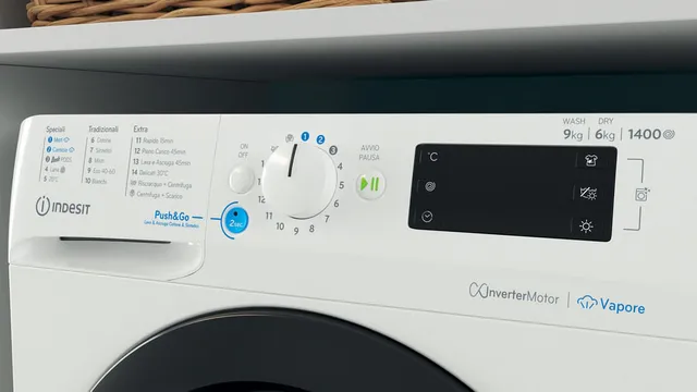 Indesit Lavasciuga incasso BDE 96436 WKV IT Lavasciuga 9+6 Kg, 1351 giri, Inverter, Classe energetic