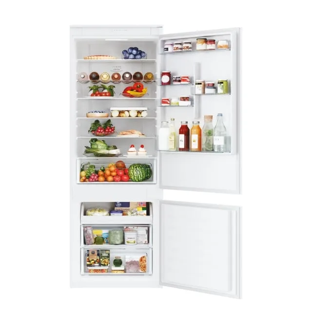 Candy Frigorifero incasso side by side CBT7719EW Frigorifero Combinato, Installazione Incasso, 364 litri, No Frost, Classe energetica E