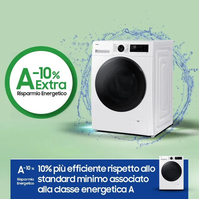 Samsung Lavasciuga incasso WD11DG5B15BEET 11+6 Lavasciuga Crystal WiFi WD11DG5B15BEET, 11+6 kg, Ecob