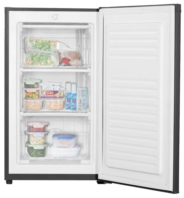 Premier Congelatore incasso PT64FRB PremierTech Congelatore Verticale Nero, 64 Litri, 3 Cassetti, 4 