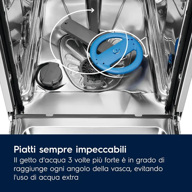 Electrolux Lavastoviglie integrata totale EES47311L Serie 600 Lavastoviglie Integrata Totale 60 cm, 