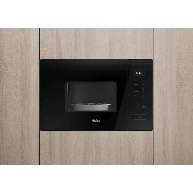 Haier Microonde incasso 2&4 H38FMWID4ID27N​ Serie Microonde integrabile con grill, 20 L, Potenza 145