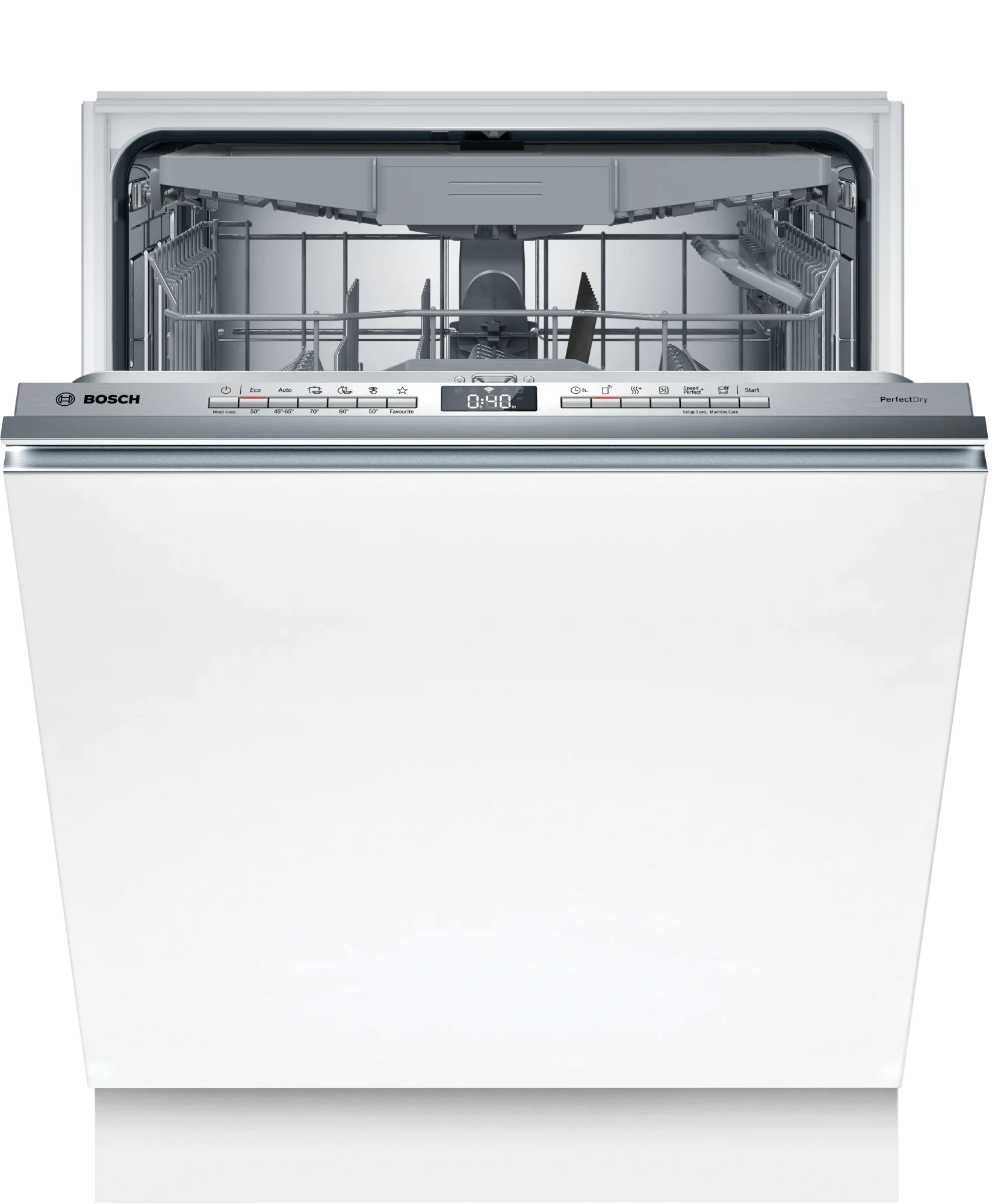 Bosch Lavastoviglie integrata parziale SMV6ZCX10E Serie 6 Lavastoviglie incasso a scomparsa totale Classe B