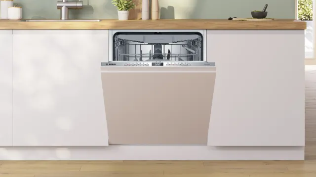 Bosch Lavastoviglie integrata parziale SMV6ZCX10E Serie 6 Lavastoviglie incasso a scomparsa totale C