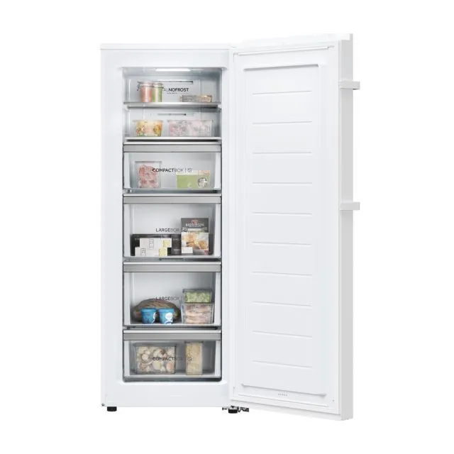 Haier Congelatore incasso H4F226WEH1 Up 60 Series 3 Congelatore Verticale 226L No Frost, Classe E, C