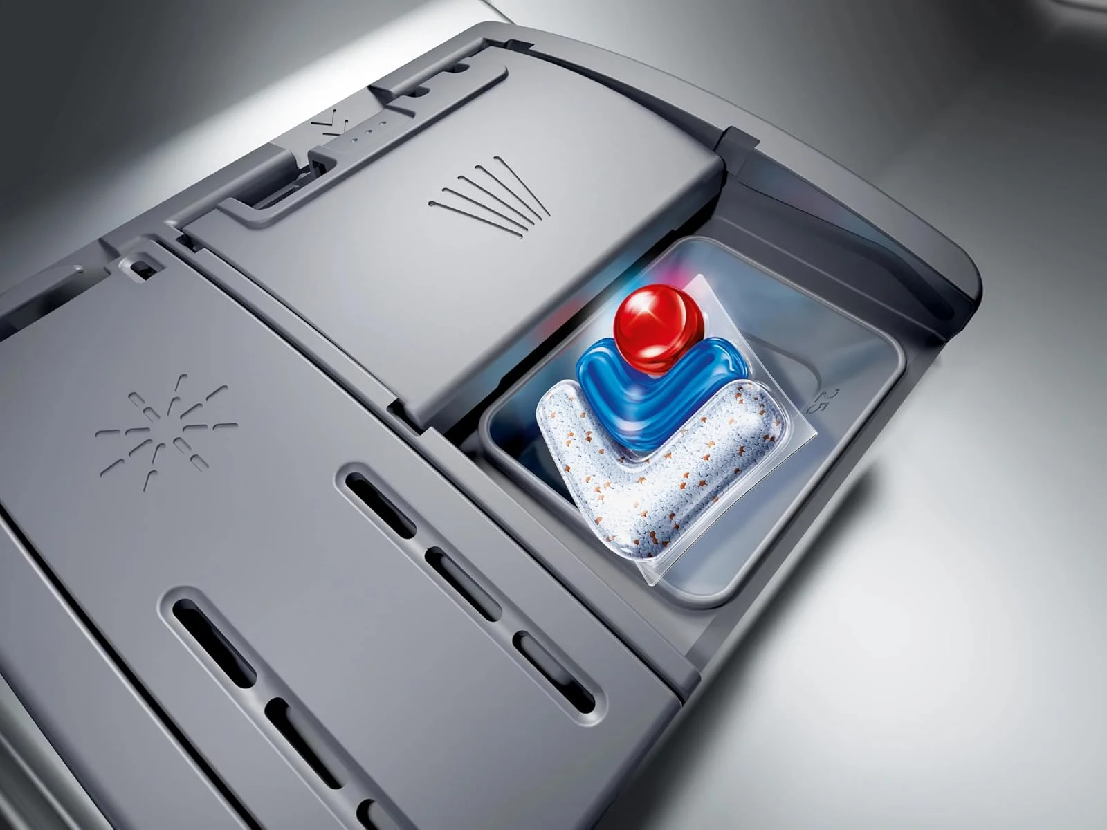 Bosch Lavastoviglie SMU4ECS28E serie 4, lavastoviglie Smarter sottopiano 60 cm, cassetto posate, lav