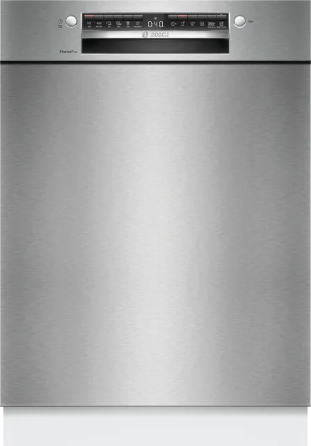 Bosch Lavastoviglie SMU4ECS28E serie 4, lavastoviglie Smarter sottopiano 60 cm, cassetto posate, lavabile in lavastoviglie, prodotto in Germania, particolarmente silenzioso, asciugatura extra