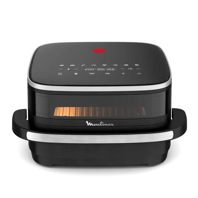 Moulinex Friggitrice ad aria AL4018 Easy Fry XL Surface, Friggitrice ad Aria XL con Cestello Antiaderente e Finestra di Osservazione, 1,5 Kg, Tecnologia Extra-Crisp e Doppia Resistenza, Cottura fi