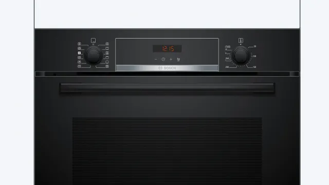 Bosch Forno incasso HQA574BB3 Serie 4, Forno con vapore da incasso, Pirolisi: pulizia del forno senz