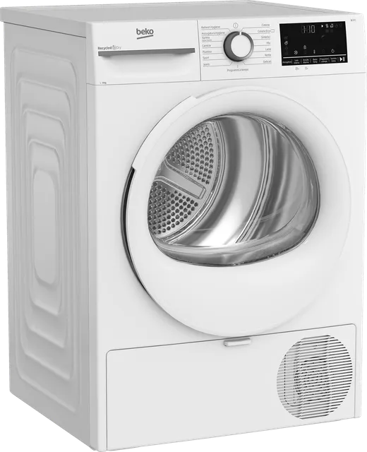 Beko Asciugatrice incasso BMT491WI Asciugatrice Capacità 9 Kg Motore Inverter Classe Energetica A+++
