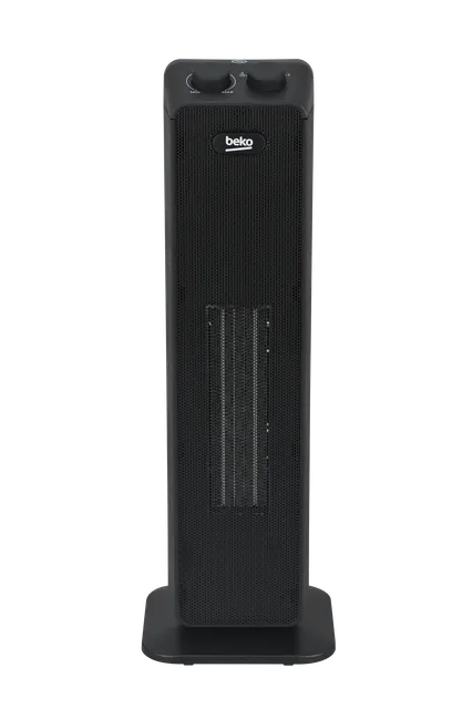 Beko Ventilatore RHP6320B Termoventilatore a torre , Potenza 2000W, Tecnologia ceramica, 4 modalità, protezione da surriscaldamento