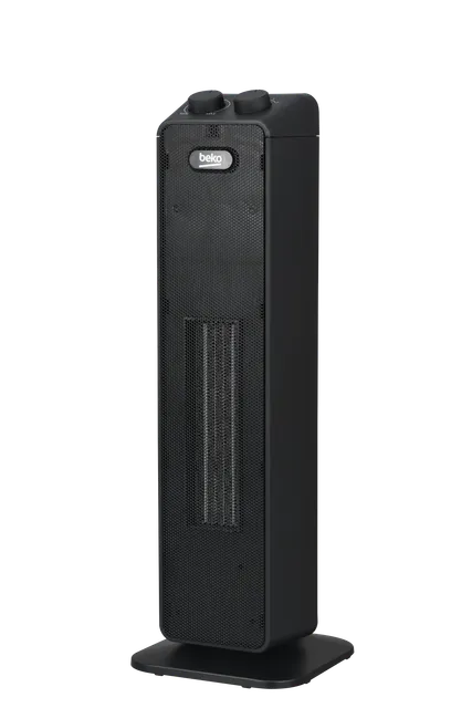 Beko Ventilatore RHP6320B Termoventilatore a torre , Potenza 2000W, Tecnologia ceramica, 4 modalità,