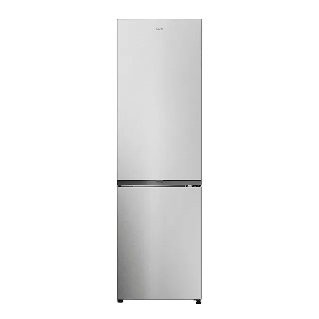 Candy Frigorifero french door 300 CNCQ2T518EX City Fresco - Frigorifero combinato, 280 l, larghezza 55 cm, altezza 182 cm, totale No Frost Circle+, cassetto porta verdura, controllo interno digitale, illumi