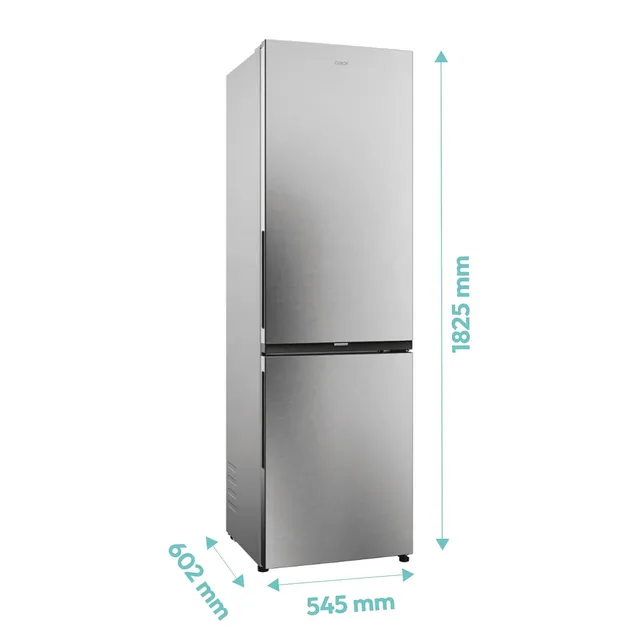 Candy Frigorifero french door 300 CNCQ2T518EX City Fresco - Frigorifero combinato, 280 l, larghezza 