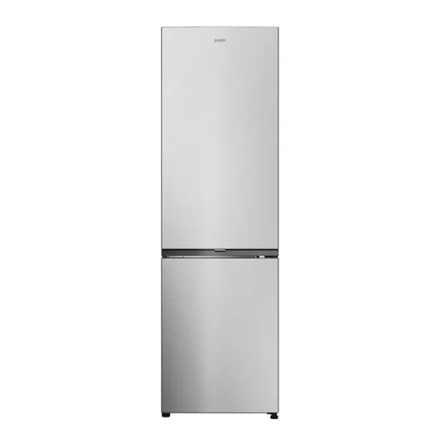 Candy Frigorifero french door 300 CNCQ2T518EX City Fresco - Frigorifero combinato, 280 l, larghezza 55 cm, altezza 182 cm, totale No Frost Circle+, cassetto porta verdura, controllo interno digitale, illumi
