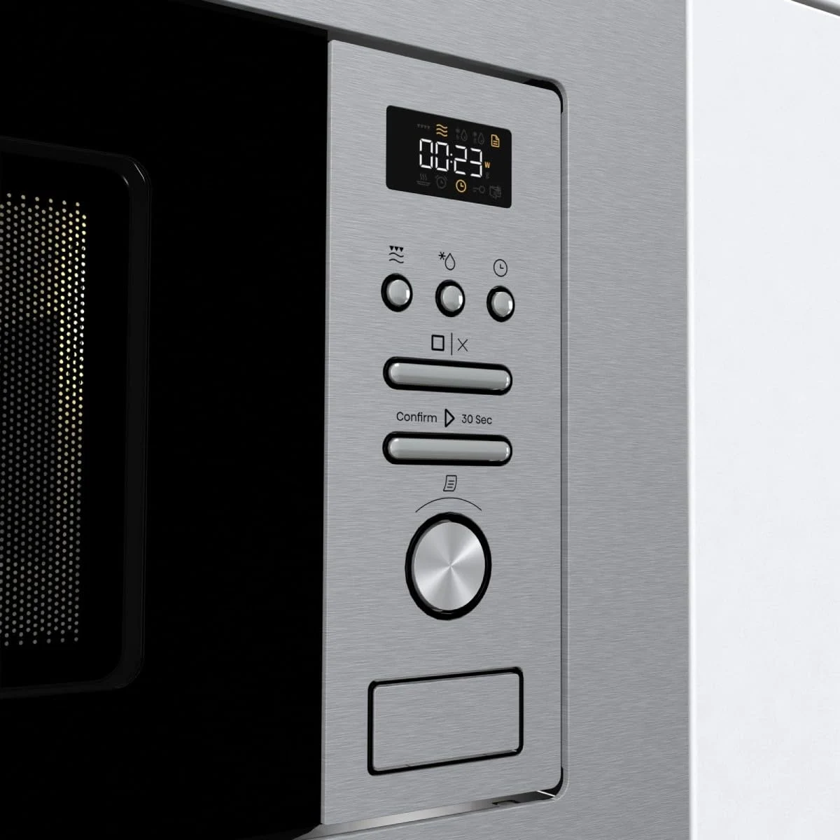 Hisense Microonde incasso BIM320G41X Microonde integrabile, 1000 W, 20 l, altezza 38,8 cm x larghezz
