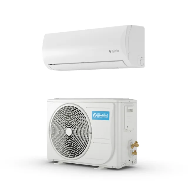 Olimpia Climatizzatore dual split S1 E 9 Splendid, Mystral Climatizzatore 9000 BTU / h Monosplit Inverter, Gas R32, Classe A++, Funzione Raffrescamento, Riscaldamento, Deumidificazione e Ventilazione,