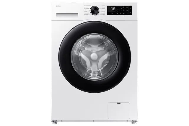 Samsung Lavatrice slim WW90DG5G34AEET Lavatrice Slim Crystal Clean Libera installazione, 9 Kg, Wifi, Ecobubble, Vapore, Carica Frontale, 60l x 85h x 48p cm