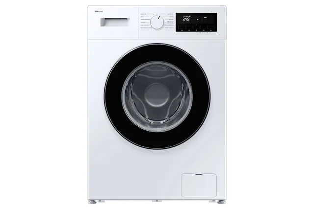 Samsung Lavatrice carica frontale 3000 WW90FG3M05AWET Lavatrice Serie Libera installazione, 9 Kg, Wifi, Lavaggio Rapido, Vapore Igienizzante, Carica Frontale, 59,5l x 85h x 52p cm