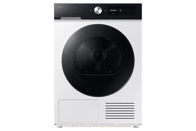 Samsung Asciugatrice DV90DB7845GE/U3 9 Asciugatrice Bespoke AI DV90DB7845GE/U3, 9 kg, Pompa di Calore, Wifi, QuickDrive, AI Dry, Sensore Optimal Dry, Display AI Control, Carica Frontale, 60L x 85H x