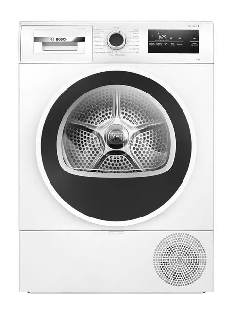 Bosch Asciugatrice WTH85218II Serie 4 Asciugatrice a pompa di calore 8kg Bianco