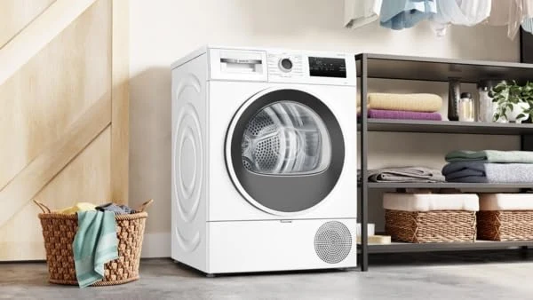 Bosch Asciugatrice WTH85218II Serie 4 Asciugatrice a pompa di calore 8kg Bianco