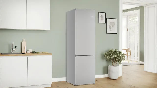 Bosch Frigorifero combinato KGN392LAG Serie 4 Frigorifero Total No Frost 203x60cm Silver Classe A