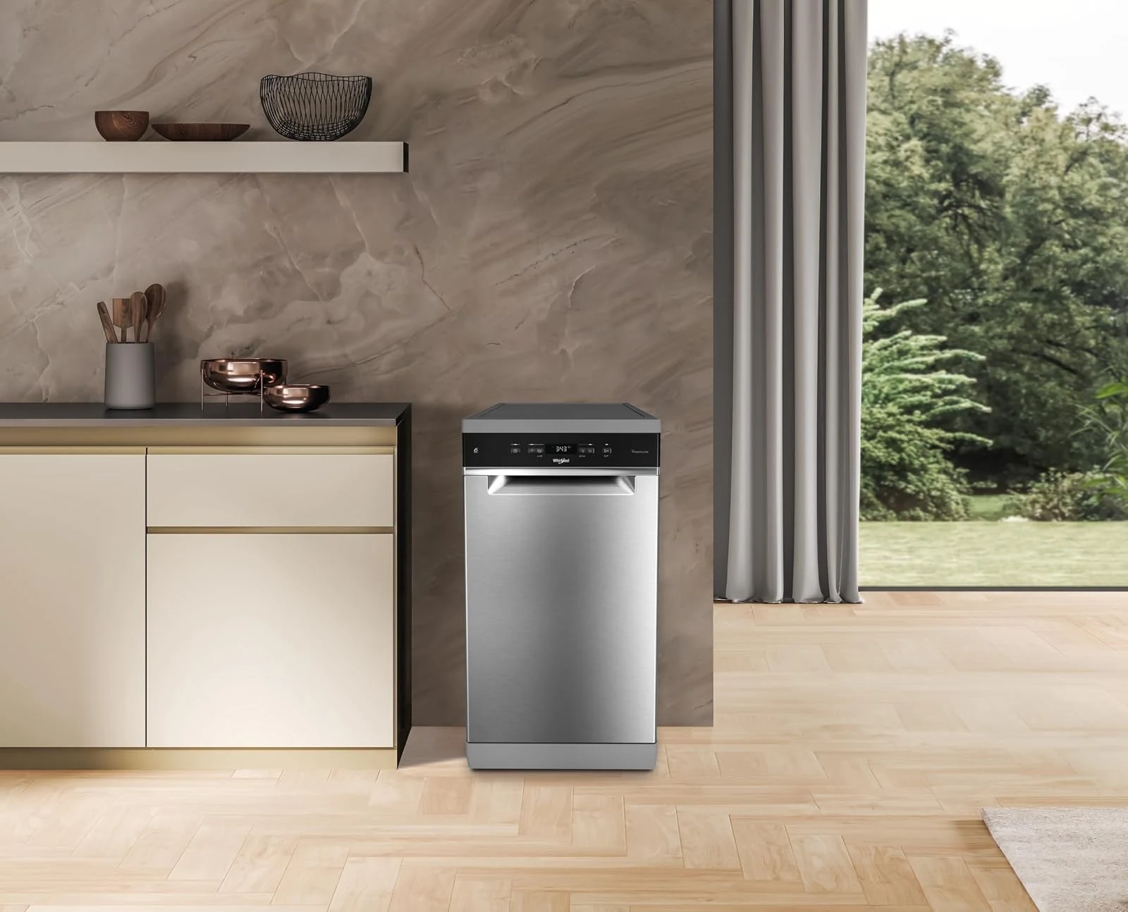 Whirlpool Lavastoviglie WH4FD11CS7A0X Lavastoviglie 11 Coperti.