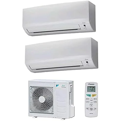 Climatiseur Climatizzatore triple split 9000 + 12000 Dual Split Btu, Classe A++/A++ Gaz R32 Série Si