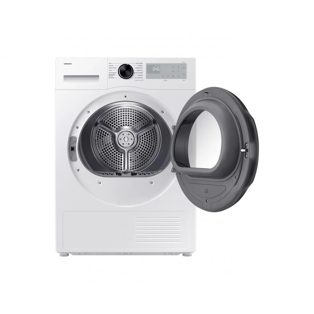 Samsung Asciugatrice DV90DG52A0AHET Asciugatrice Capacita' 9 Kg Profondita' 60 Cm Classe Energetica