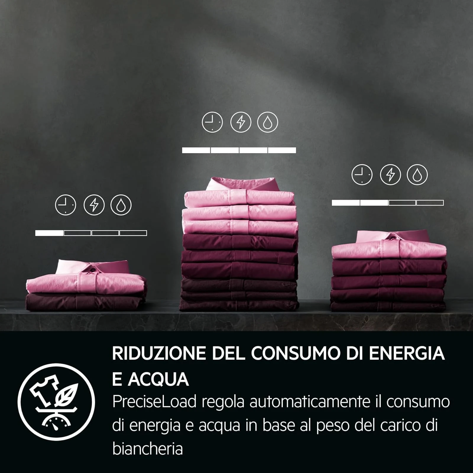 AEG Lavasciuga LWR9E106AB Lavasciuga Ökokombi 9000, 10+6kg con Pompa di Calore, SensiDry, Risparmio