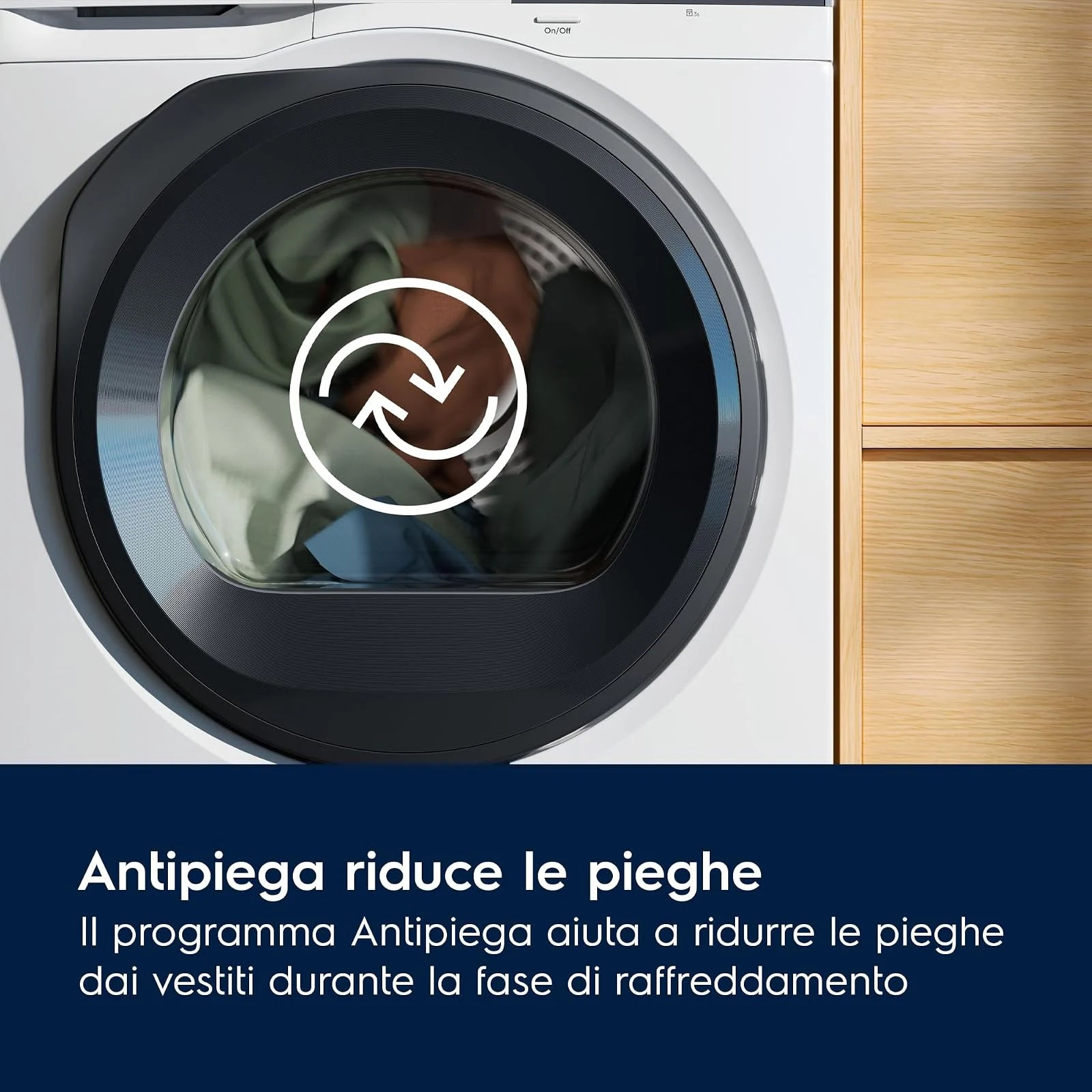 Electrolux Asciugatrice EW6HCH19G Asciugatrice Pompa di Calore 9 kg SensiCare Serie 600