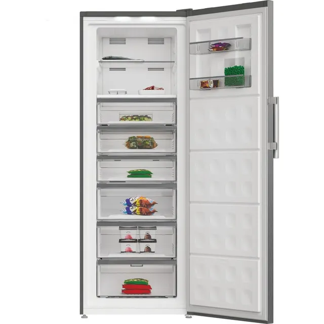 Whirlpool Congelatore WHFF 6404 X6E Congelatore a Cassetti Verticale, 6 Ripiani