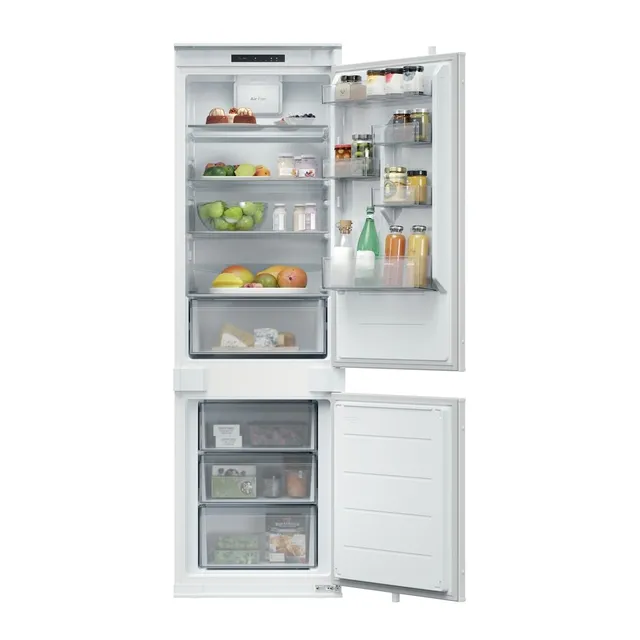 Candy Frigorifero side by side CNBQL3518EV Fresco 400 Frigorifero Combinato da Incasso 268L (194L Frigo + 74L Freezer), Low Frost, App hOn, Super Freddo, Porte Reversibili, 177,2x54x55 cm (AxLxP)