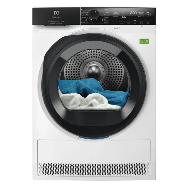 Electrolux Asciugatrice EW9H4Y9A Serie 900 PerfectCare, Asciugatrice a Pompa di Calore, 9 kg, , Classe A, 12 Programmi, Connettività Smart App, Tecnologia 3DSense, Filtro EcoFlow, 60 dB, 850x59