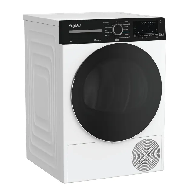Whirlpool Asciugatrice 94M WBS IT C WD – Asciugatrice 9 Kg A Pompa di Calore, Libera Installazione, 