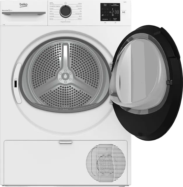 Beko Asciugatrice incasso BMTAM93EB Asciugatrice a Libera Installazione 9 Kg, Classe D