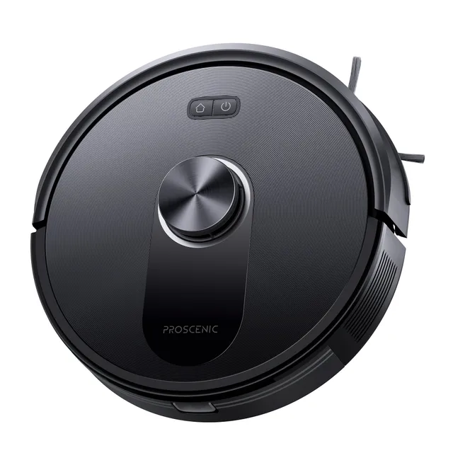 Proscenic Robot aspirapolvere 8000Pa Q10 Robot Aspirapolvere Lavapavimenti con Mappatura, Robot Pavimenti 200min, LiDAR Intelligente, Controllo APP/Alexa/WiFi/Siri/IFTTT, Ideale per Pulizia Domesti