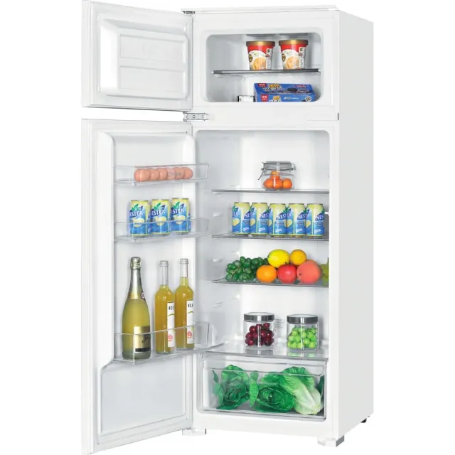 Indesit Frigorifero incasso side by side 2040 E D - Frigorifero Combinato Doppia Porta 205L, Frigori