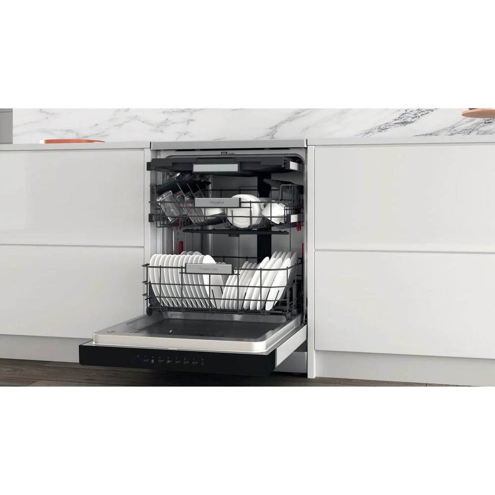 Whirlpool Lavastoviglie 60cm Lavastoviglie FS classe A, 14 coperti, terzo cesto flessibile, 6° senso