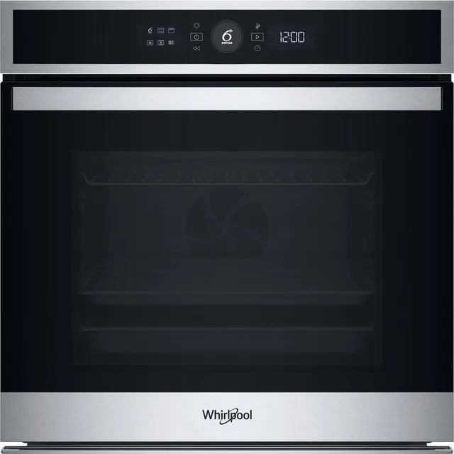 Whirlpool Forno incasso WOI4IS8HM0XA Forno a incasso multifunzione Inox 17 funzioni Pizza310? Cook4 Steam+ classe A+ 73Lt, Idrolisi
