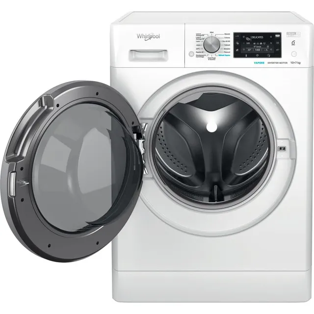 Whirlpool Lavasciuga FFWDD 107448 W Whirlpool FreshCare FFWDD 107448 W Lavasciuga libera installazio